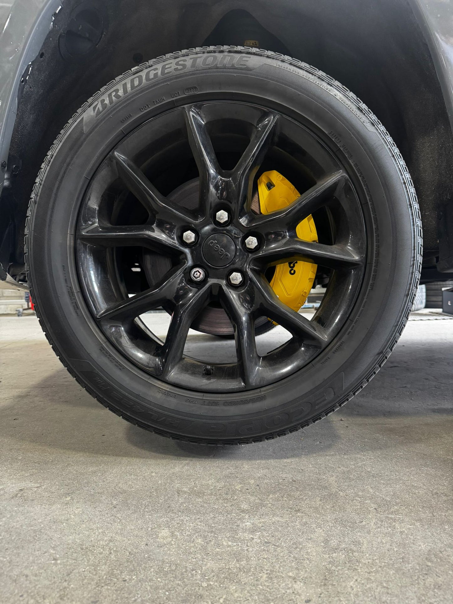 Jeep Grand Cherokee Custom Caliper Covers