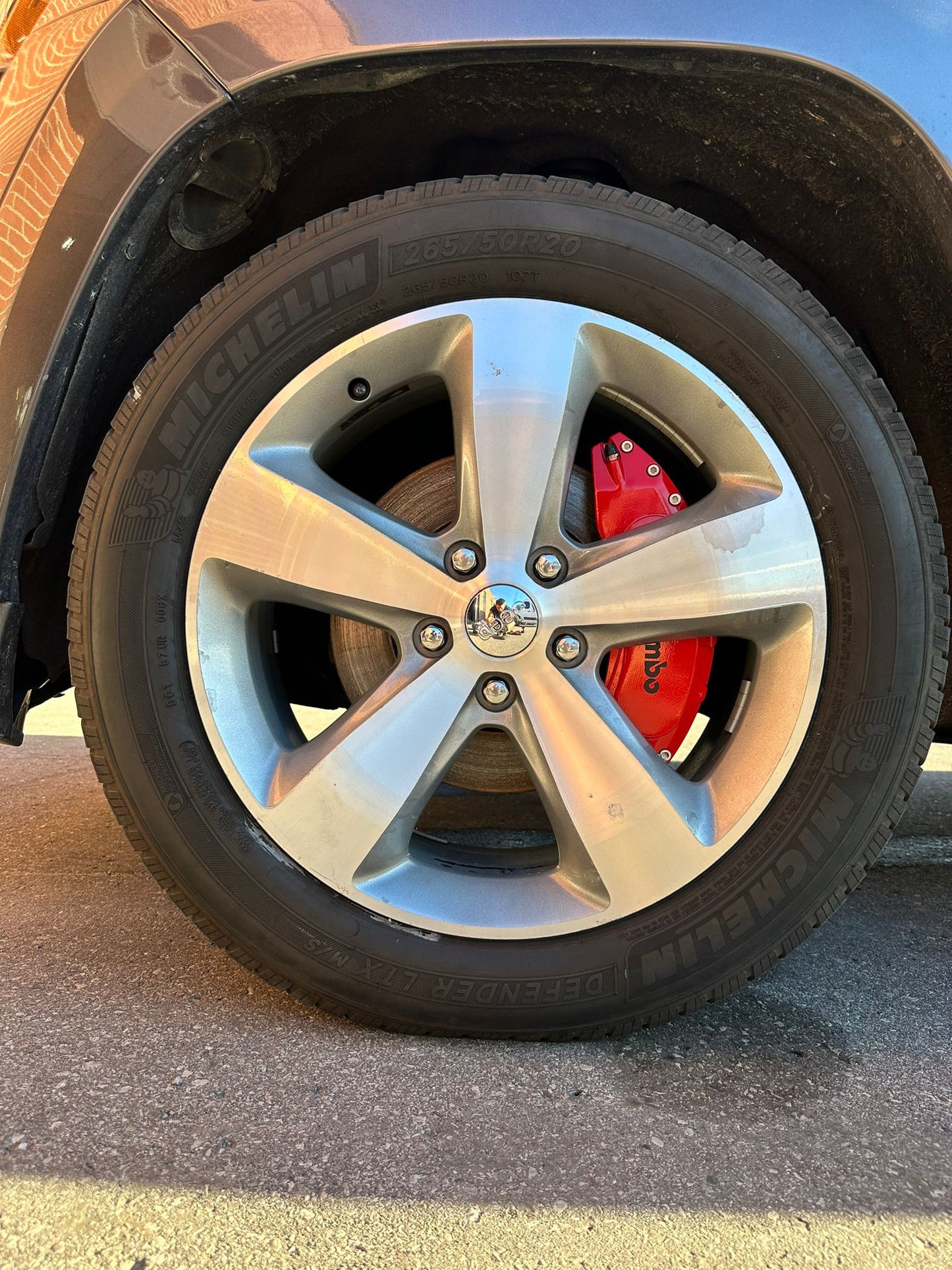 Jeep Grand Cherokee Custom Caliper Covers