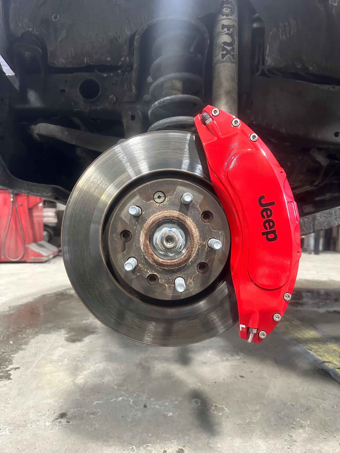 Jeep Wrangler Custom Caliper Covers