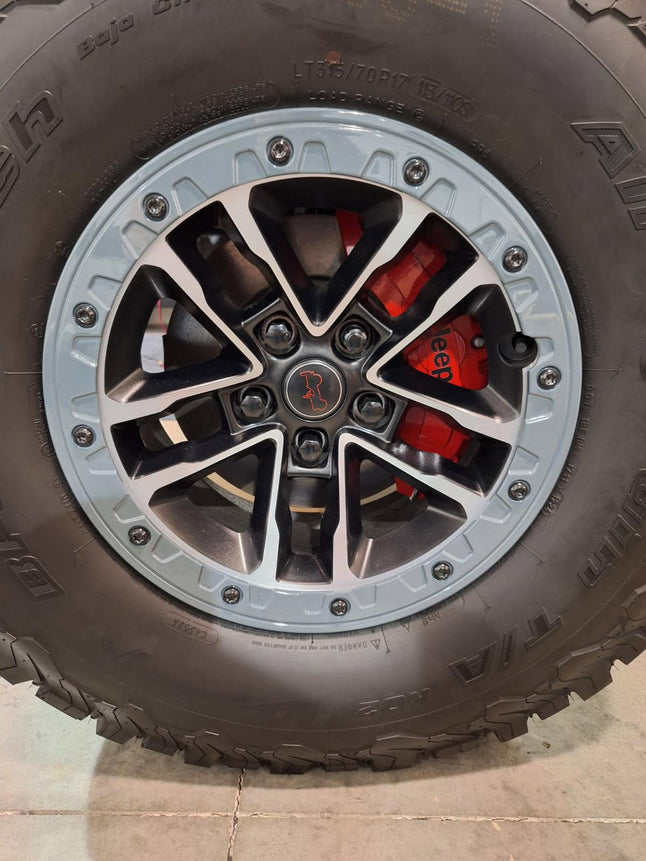 Jeep Wrangler Custom Caliper Covers