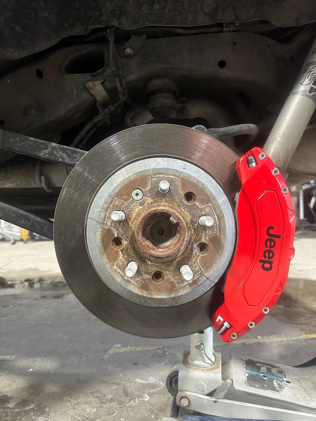 Jeep Wrangler Custom Caliper Covers