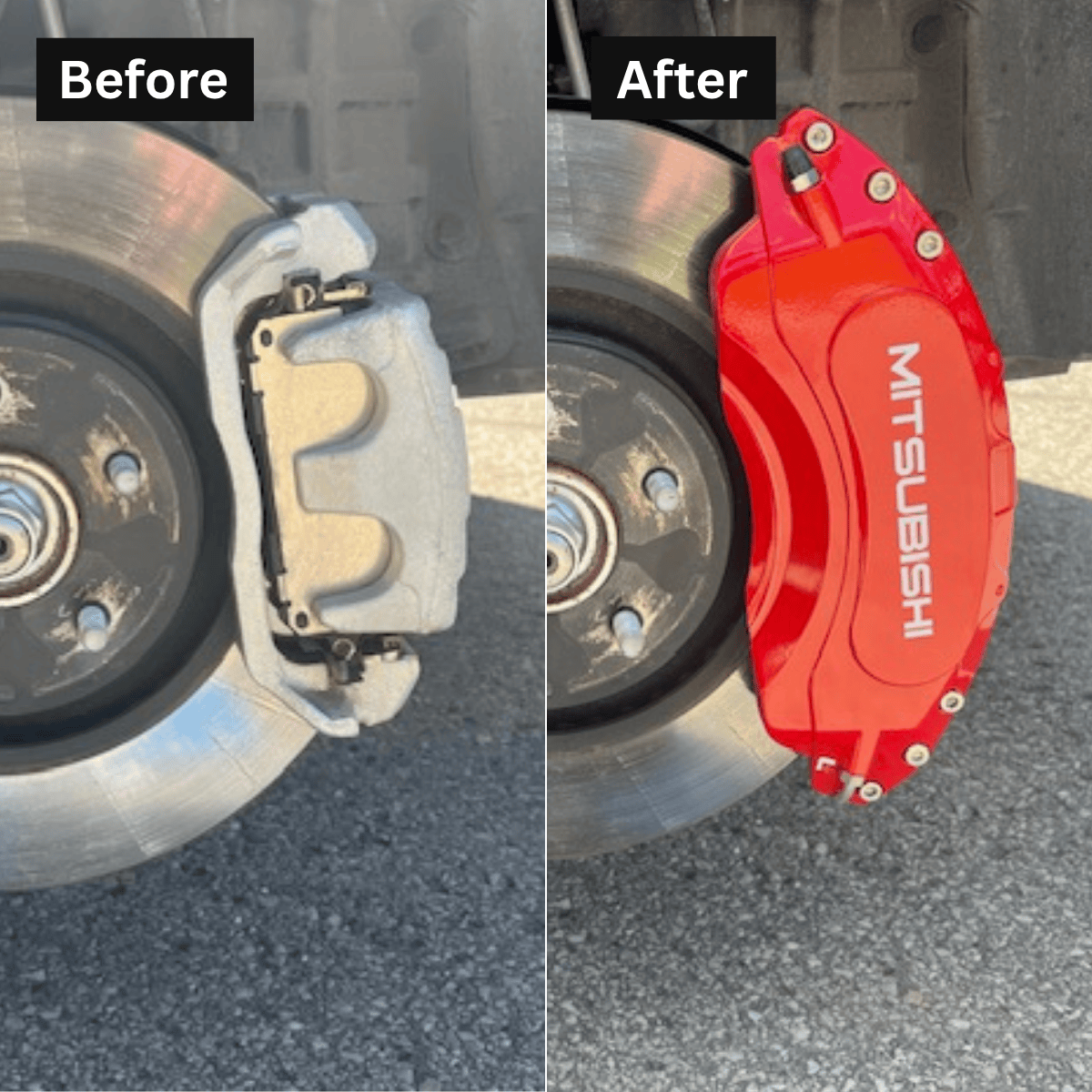 Mitsubishi Outlander Custom Caliper Covers