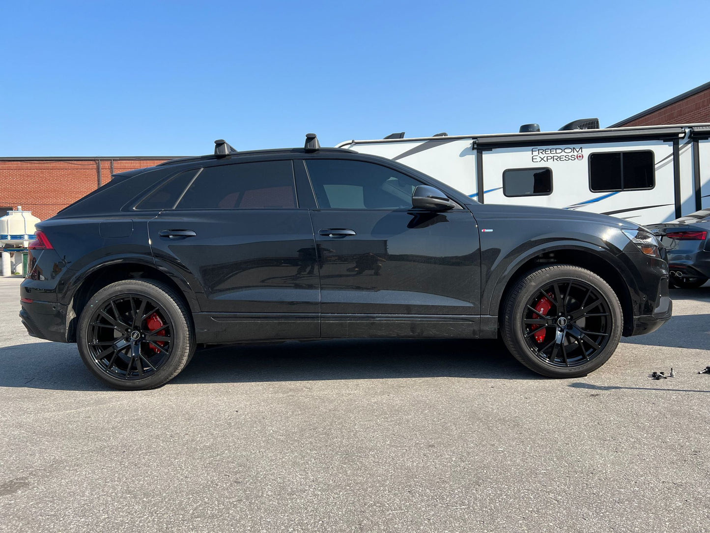 Audi Q8 Custom Caliper Covers