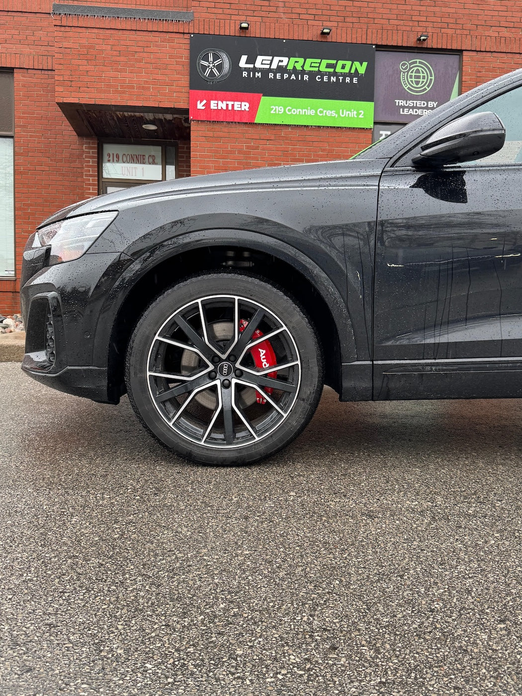 Cubiertas de pinza personalizadas para Audi Q8 e-tron