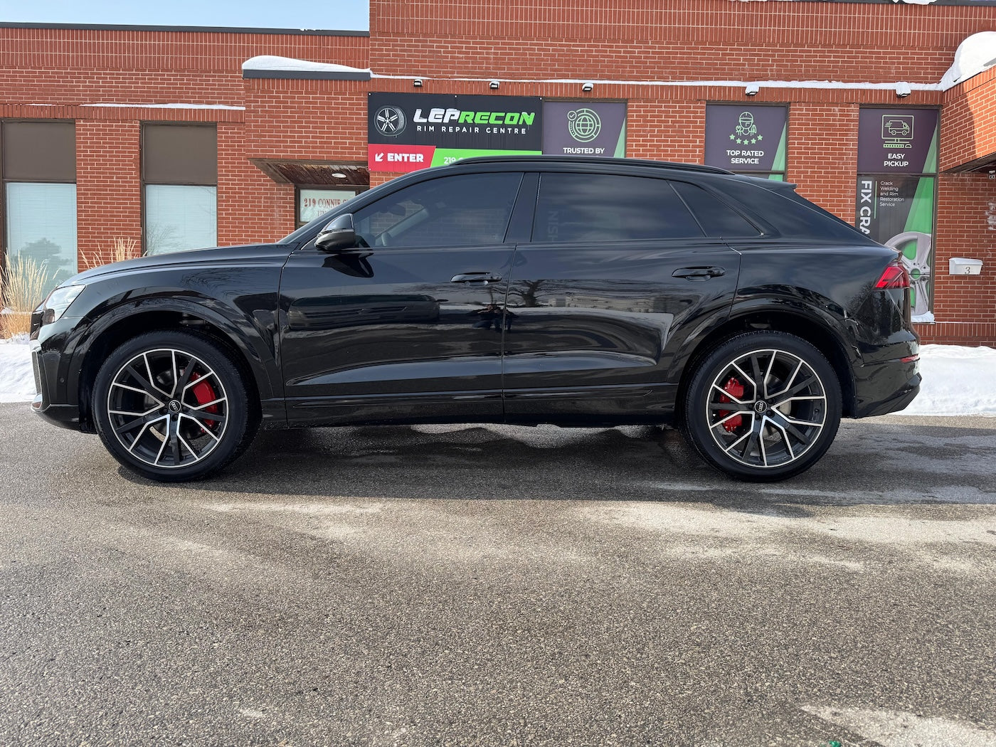 Audi Q8 Custom Caliper Covers