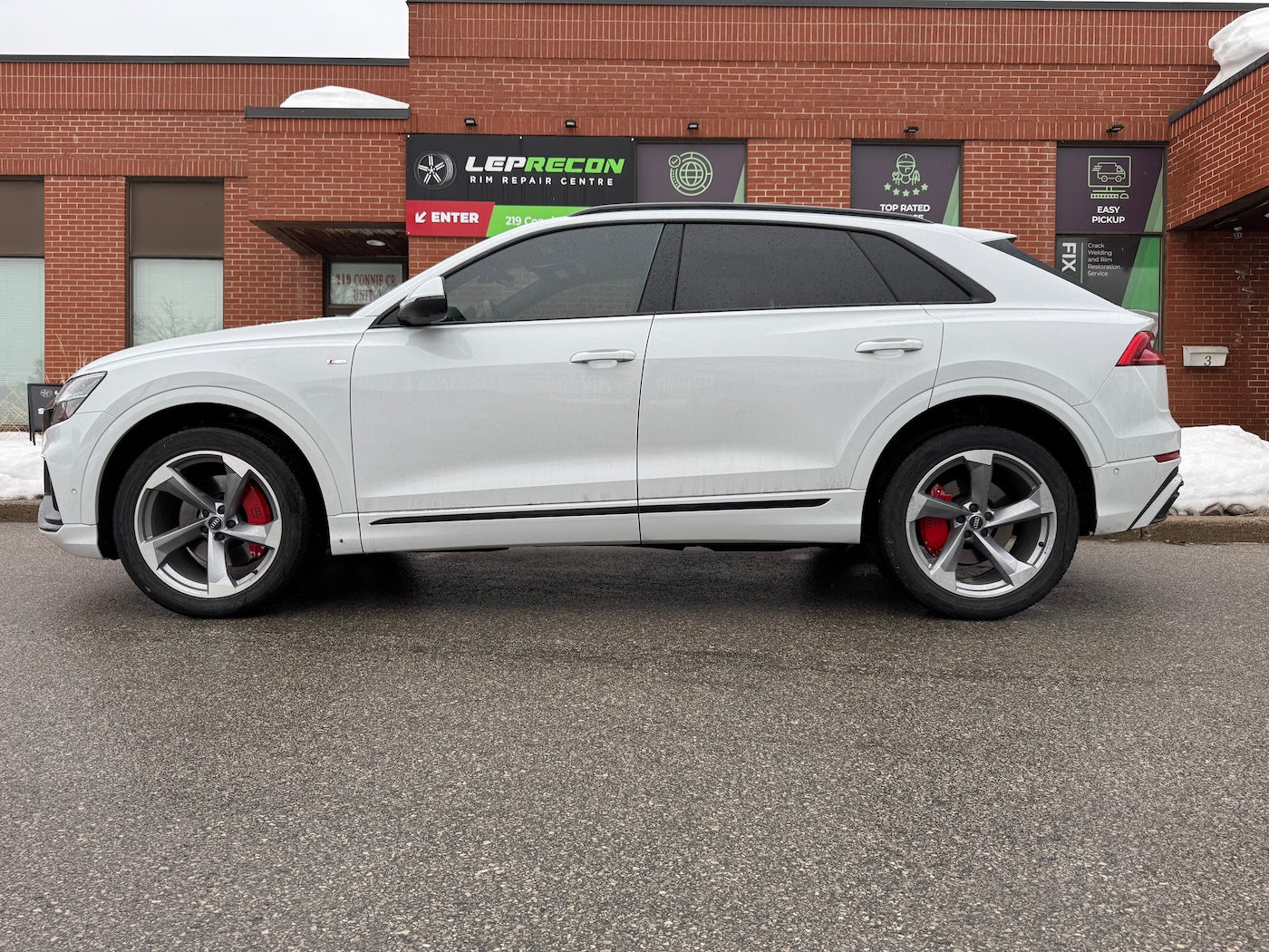 Cubiertas de pinza personalizadas para Audi Q8 e-tron