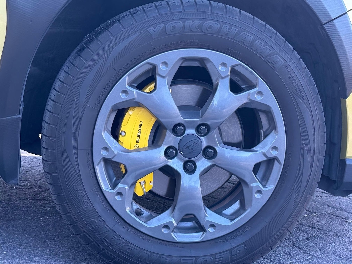 Cubiertas de pinza de freno personalizadas para Subaru Legacy