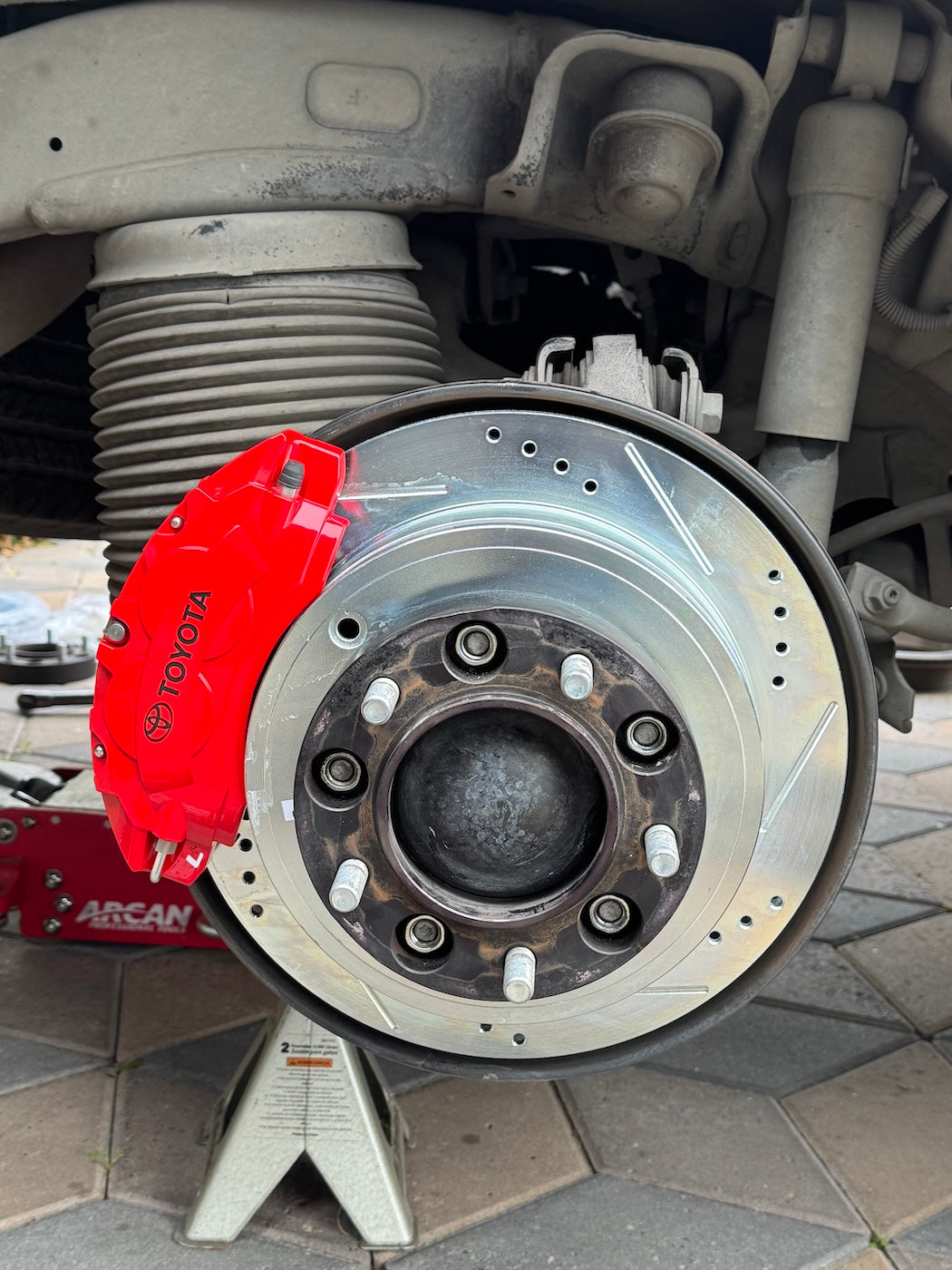 Toyota Sequoia Custom Caliper Covers