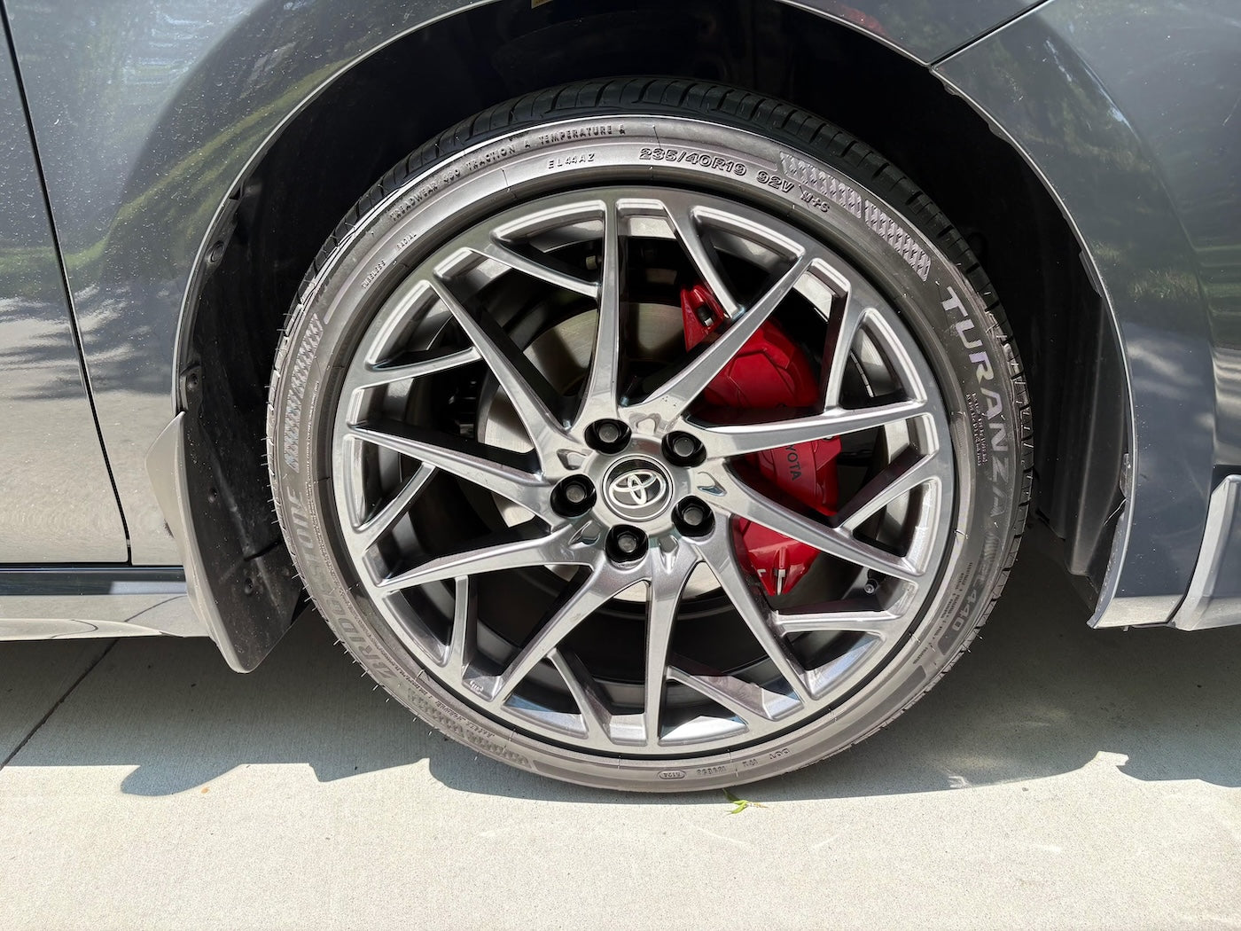 Toyota Corolla Hybrid Custom Caliper Covers