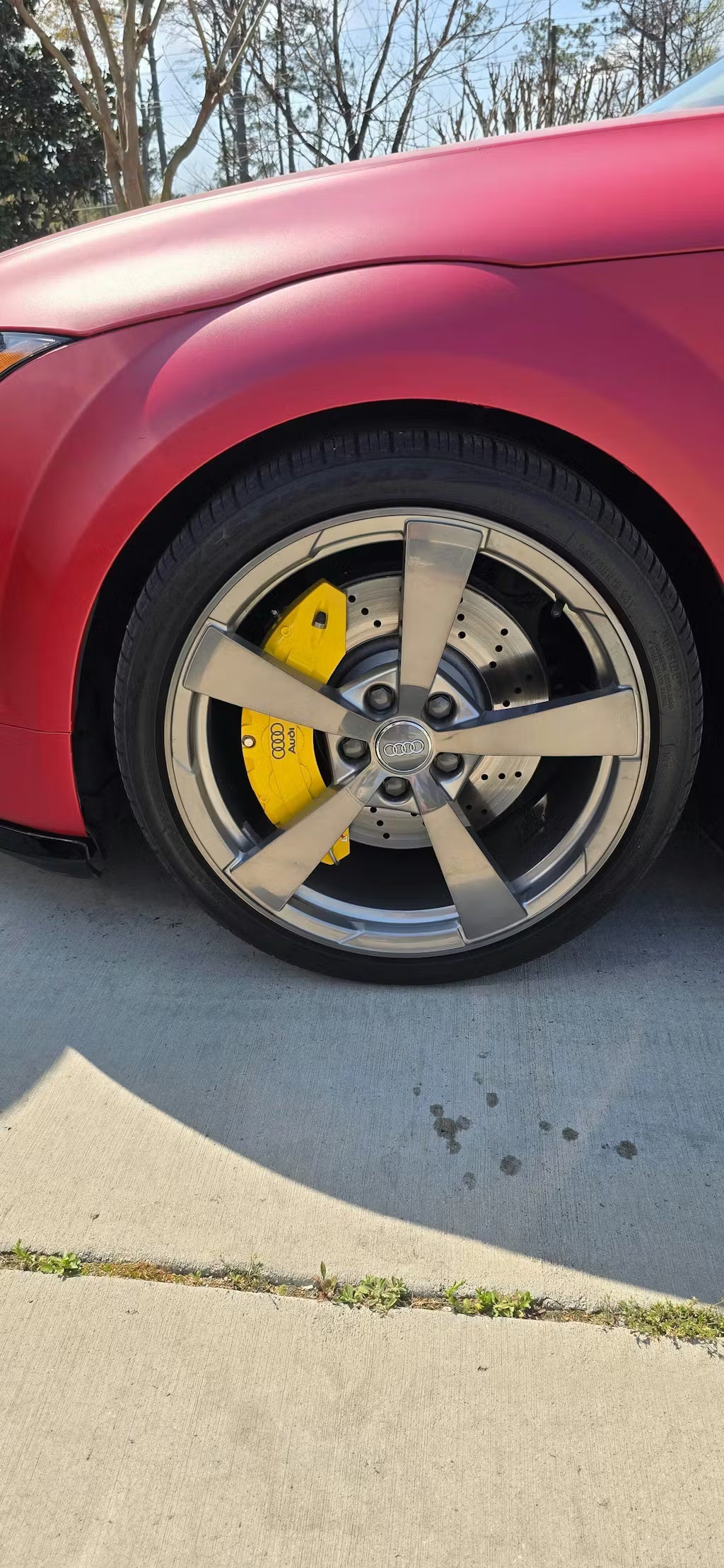 Cubiertas de pinza personalizadas para Audi TT
