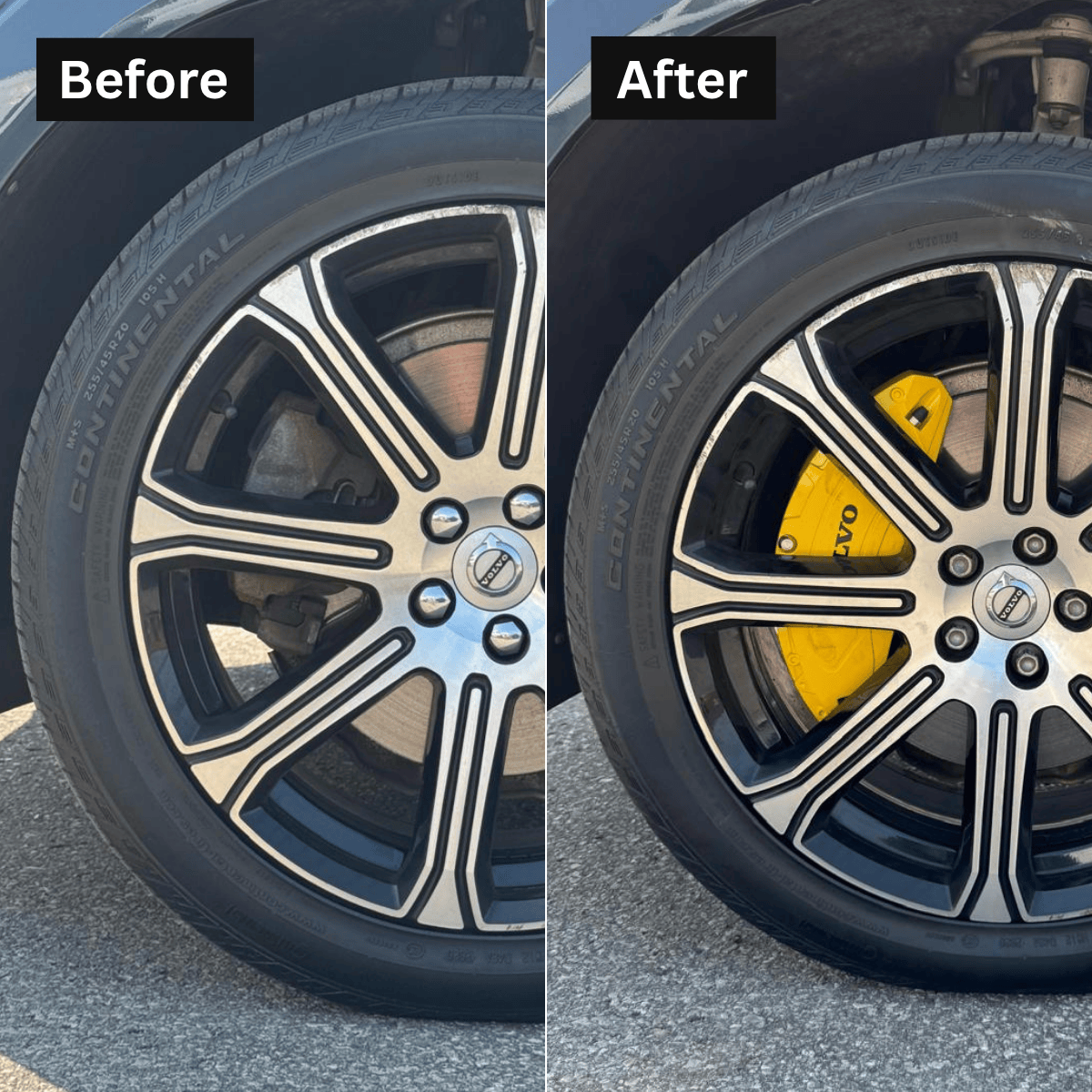 Volvo C30 Custom Caliper Covers