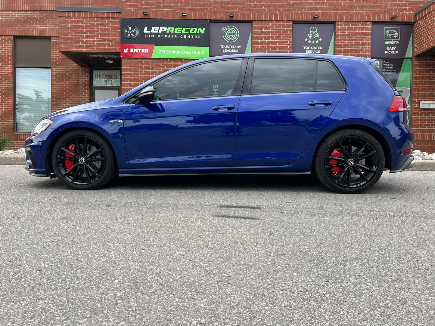 Volkswagen Golf R Custom Caliper Covers